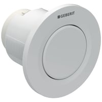 Hvid Geberit Pneumatisk Tryk Type Til Mur Skyl - Geberit 943822545  - 4025416322412