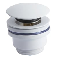 Hvid Universal Pop Bundventil til Lavabo - Tilbud!