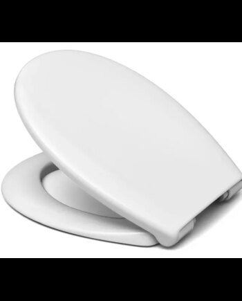 Hvidt Adora Toiletsæde med Softclose - Universelt Design