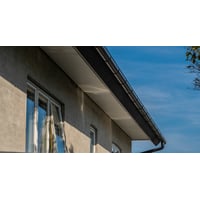 Sort Plastmo Tagrende - Meter - Fantastisk Tilbud!