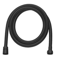 Mat Sort Bruseslange 150 cm - Elegant Badeværelsesdesign