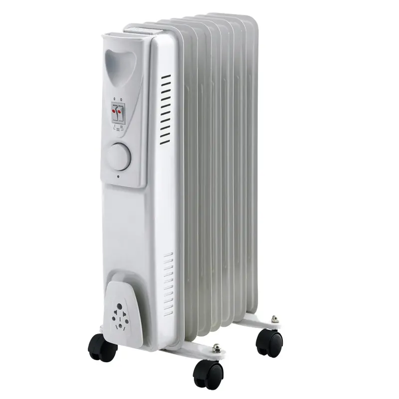 Gripo Olieradiator 1500W med 7 Ribber - Effektiv Varme!