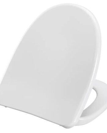 Hvid Saniscan Toiletsæde med Soft Close og Lift Off