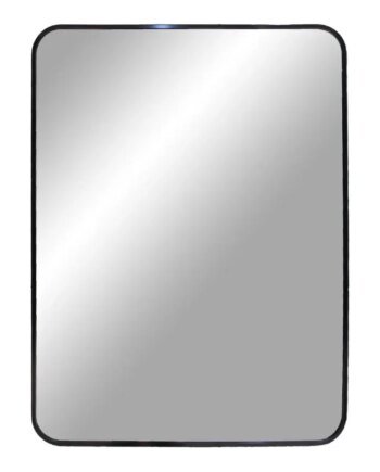 Sort Rammespejl 50x70 cm - Fantastisk Tilbud!