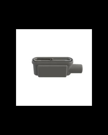 Unidrain Udløbshus Ø50mm Vandret Vandlås - Nedsat Pris