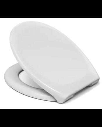 Hvid Universal Toiletsæde Soft Close Take Off - Vvs Trading A/s 943822545  - 5701951120094